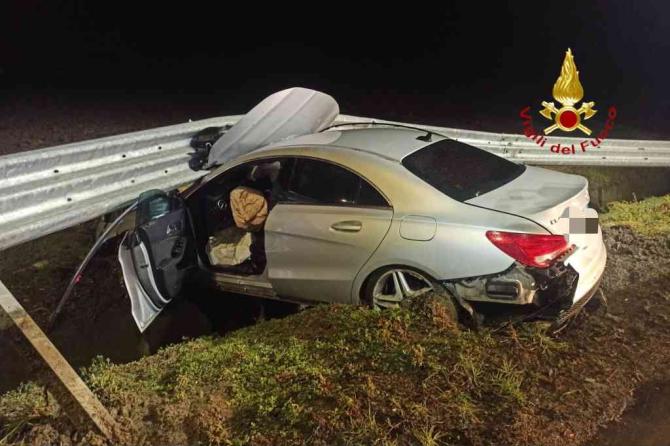 Vercelli incidente via Trino 10 2 2024