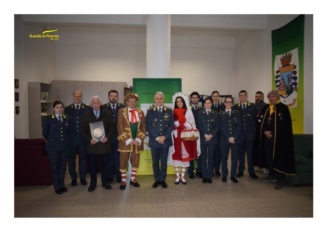 Guardia di finanza carnevale 2024