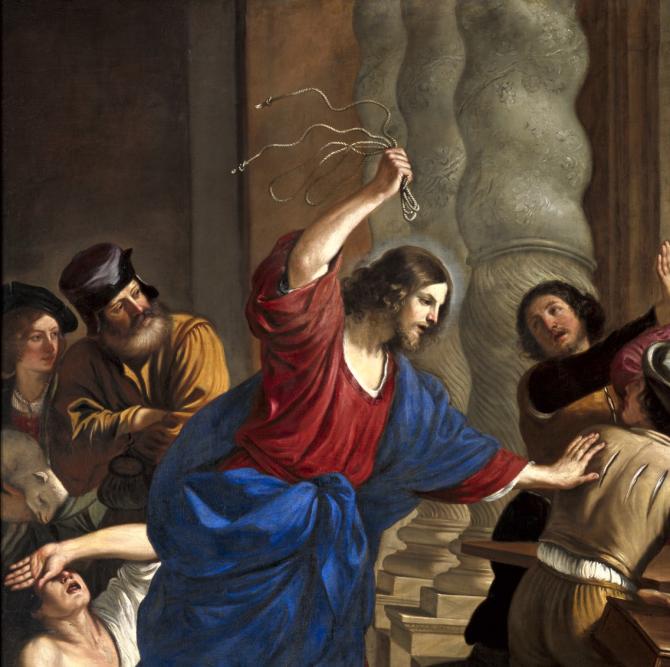 Gesù scaccia i mercanti dal tempio