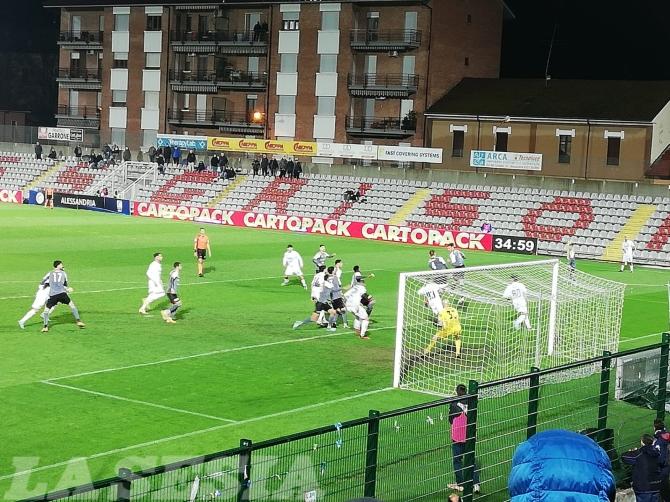 Alessandria-Pro Vercelli 1-1: i Leoni illudono al "Moccagatta"