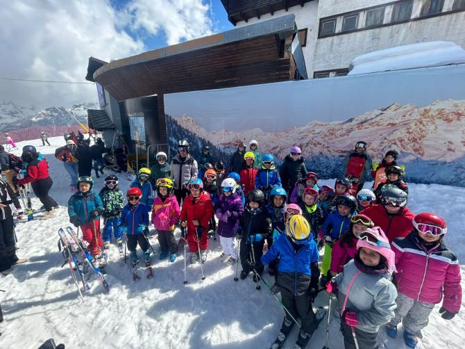 Ottima partecipazione per il corso di sci rivolto ai ragazzi delle scuole