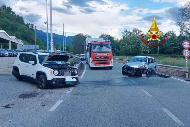 Serravalle Sesia: tre  auto coinvolte in un incidente