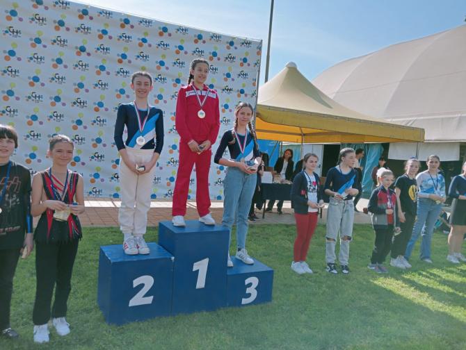 Buona prova per la Ginnastica artistica Cavaglià alla gara regionale