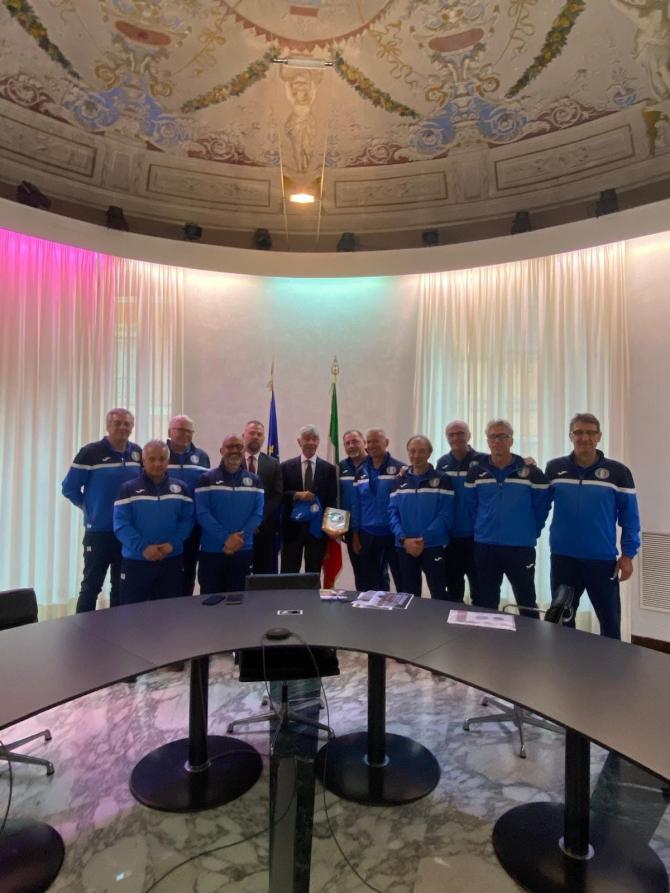 Nazionale calcio camminato 
