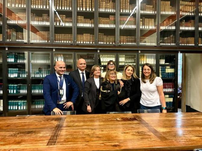 Riconoscimento avvocato Teresa Certa