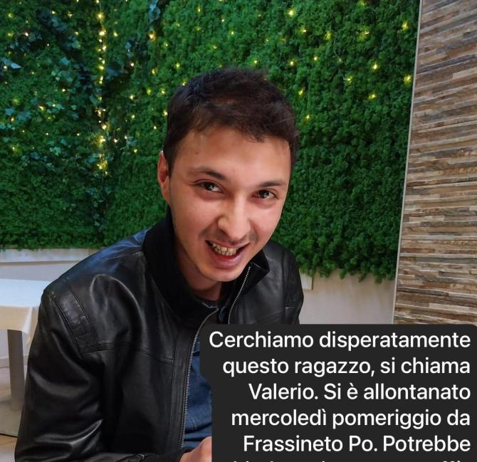 Appello per un giovane scomparso
