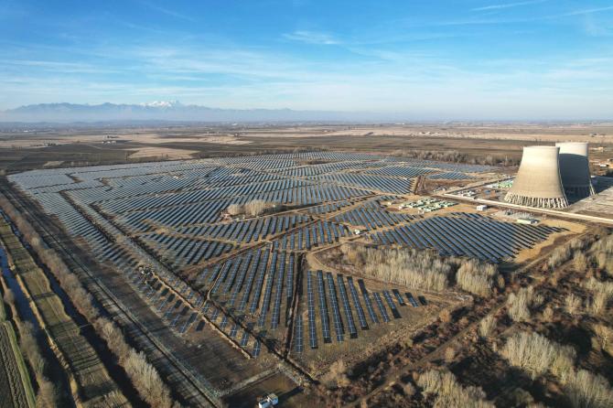 Impianto fotovoltaico Trino