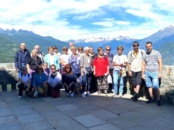 Gita alla Sacra di San Michele ai laghi di Avigliana