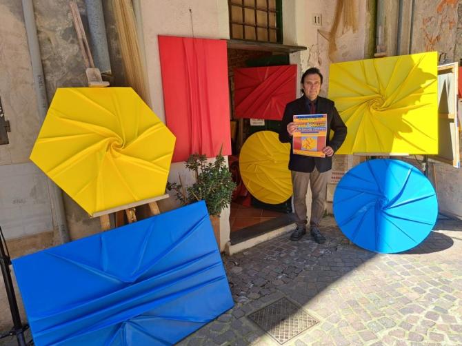 "Sunshine Vortex": mostra di Massimo Paracchini a Noli