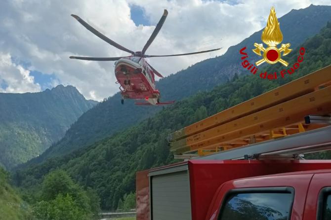 Soccorsa una coppia di escursionisti