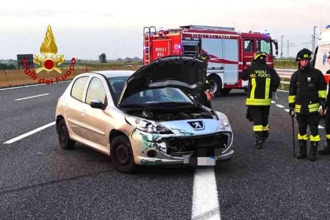 Incidente sulla A4, nel comune di Borgo d'Ale