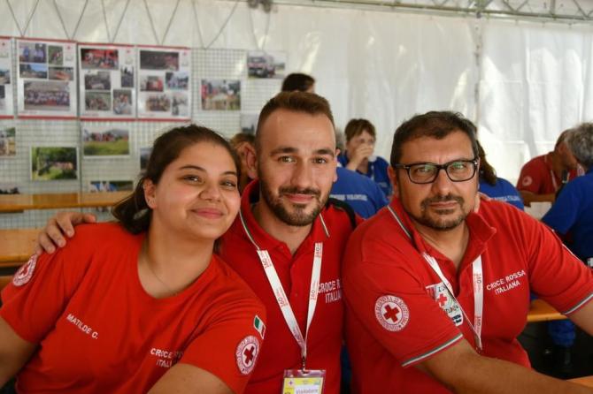 Croce rossa volontari
