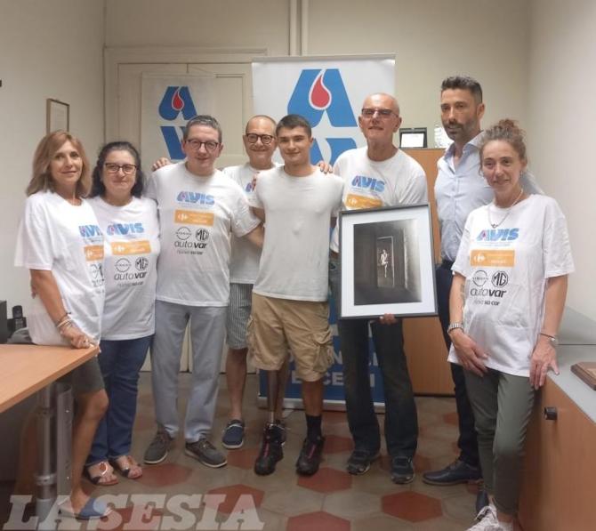Con "Cammindonando" consegnato un contributo a Marco Canella