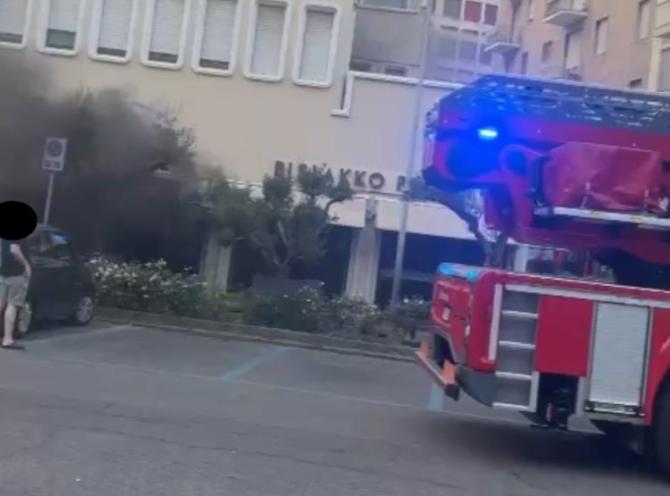 Vercelli: incendio al Bislakko Cafè & Pastry