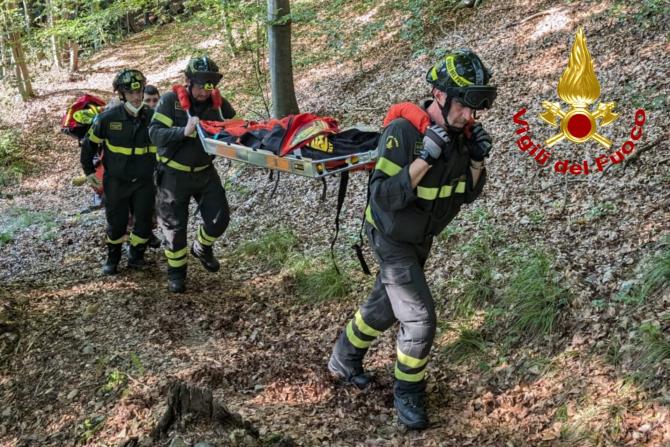 Soccorso impegnativo a una persona anziana