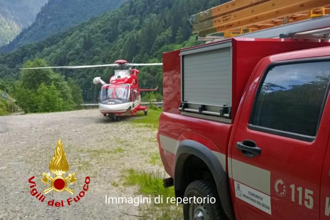 Vigili del fuoco elicottero