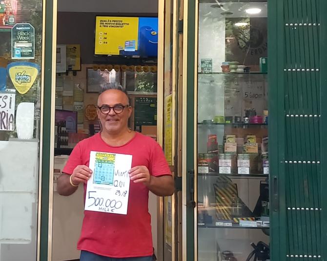 Vercelli: vinti 500.000 euro, con un biglietto da 10