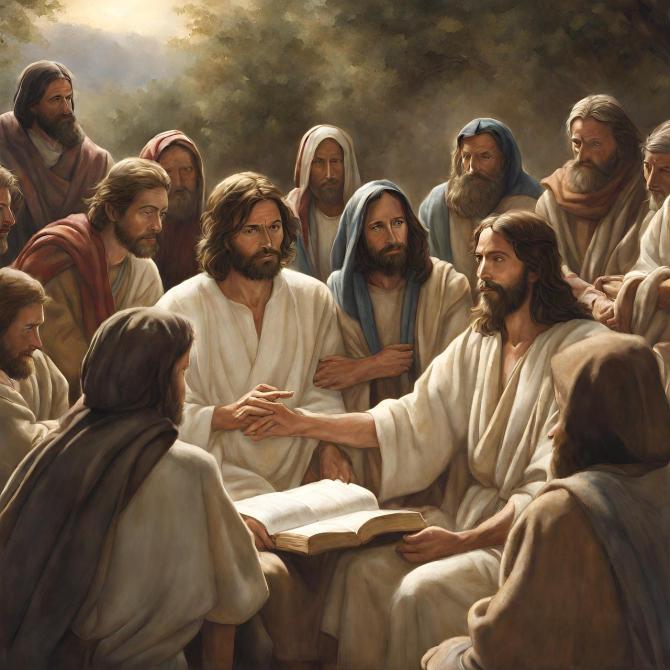 Gesù e gli apostoli