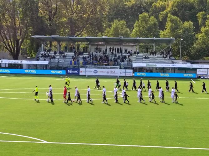 LA PRO VERCELLI CADE ANCHE A TRENTO