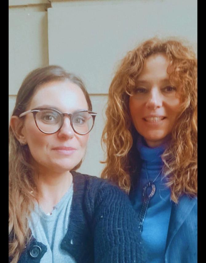 Giulia De Santis ed Elena Ferraris