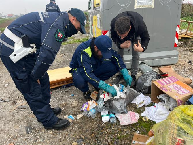 Rifiuti abbandonati