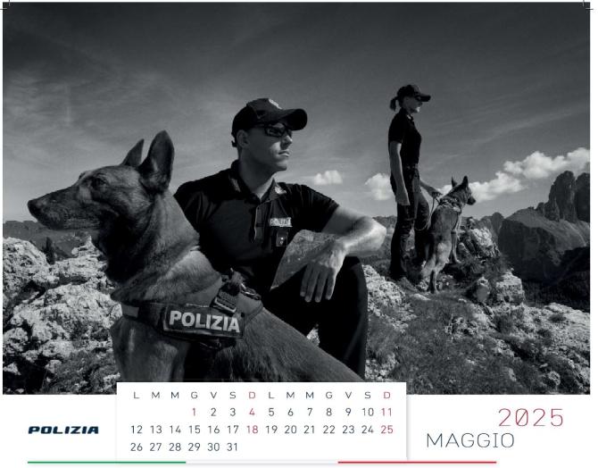 Calendario Polizia 2025