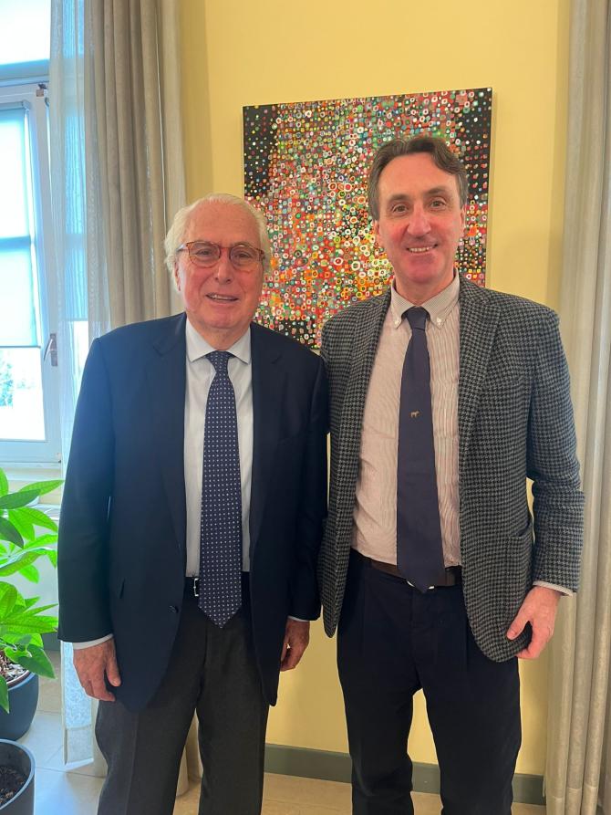 Roberto Scheda  e Menico Rizzi