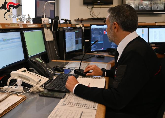 Carabinieri Tortona centrale operativa