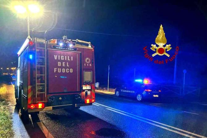 Incendio corso Novara