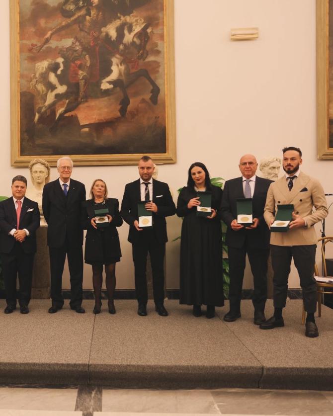 Roma, Campidoglio: Versoprobo riceve il riconoscimento "Cavalieri del Bene"