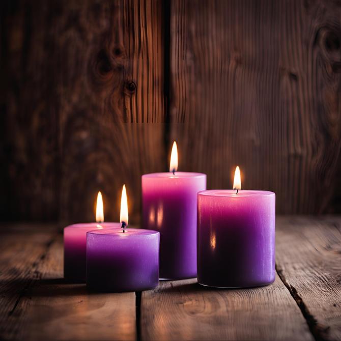 Candele viola