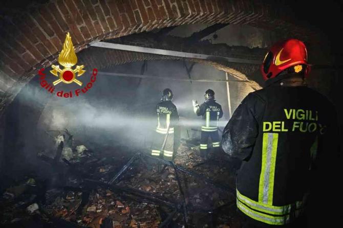 Incendio Caresana
