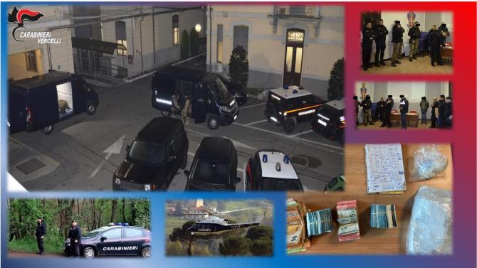 Carabinieri Vercelli droga