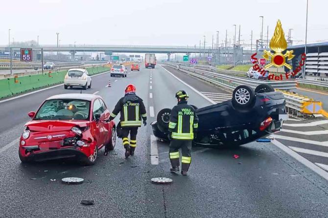 Incidente A4 Balocco