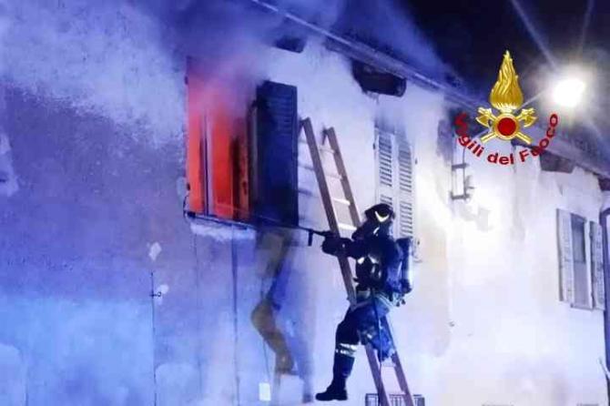 Incendio Livorno Ferraris 