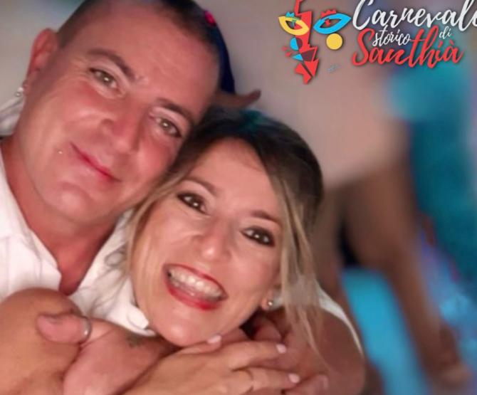 Pietro e Daniela Coco sono i volti del Carnevale storico di Santhià