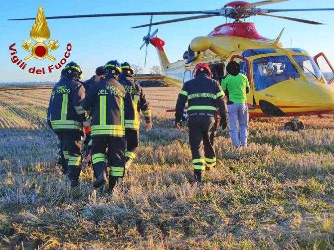 Incidente sulla Sp11, all'uscita di Vercelli in direzione Santhià