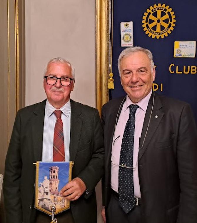 Il Rotary Club Vercelli ha ospitato Paolo Balsari
