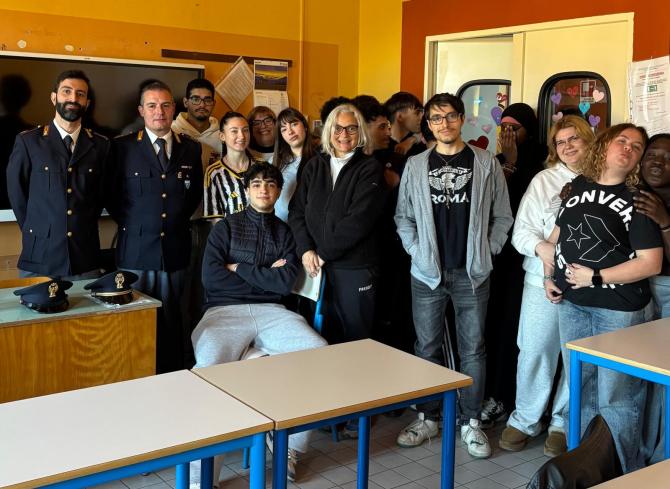 Polizia stradale Lanino