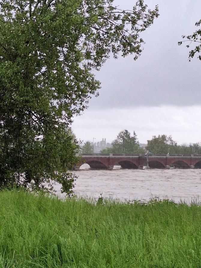 Ponte Po a Crescentino (foto Comune di Crescentino)