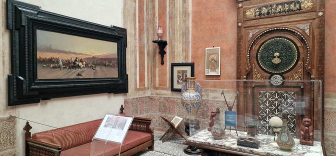 Museo Borgogna sala araba
