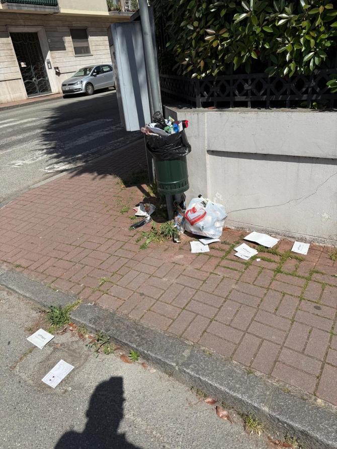 Vercelli: "Il brutto spettacolo in via Rodi"