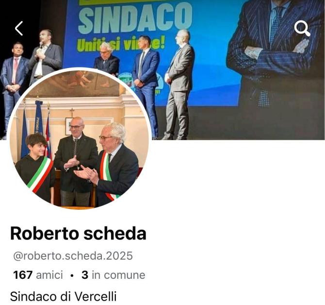 Profilo falso Scheda