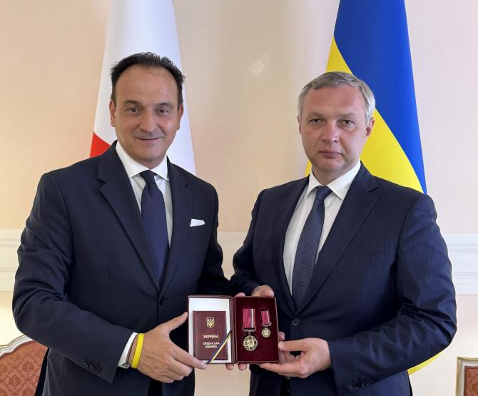 Onorificenza Cirio Ucraina