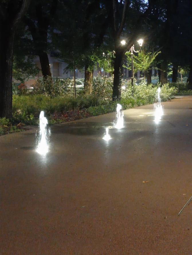 Viale Garibaldi e la sua fontana