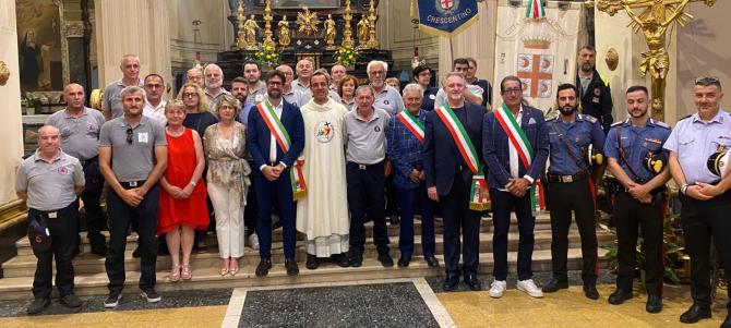 Protezione civile in servizio da 25 anni