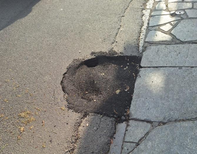 Buco via Vallotti, Vercelli