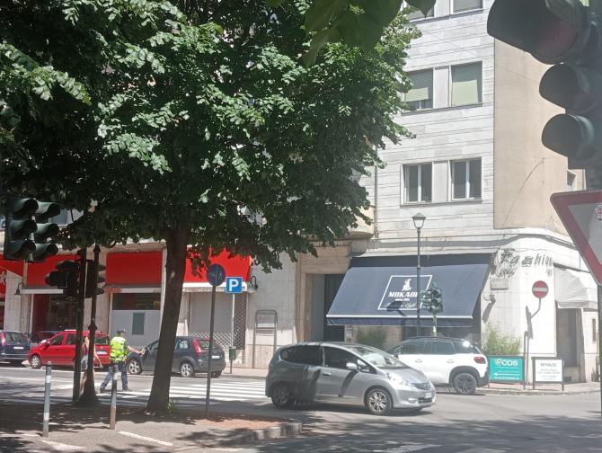 Il semaforo di via XX Settembre non funziona