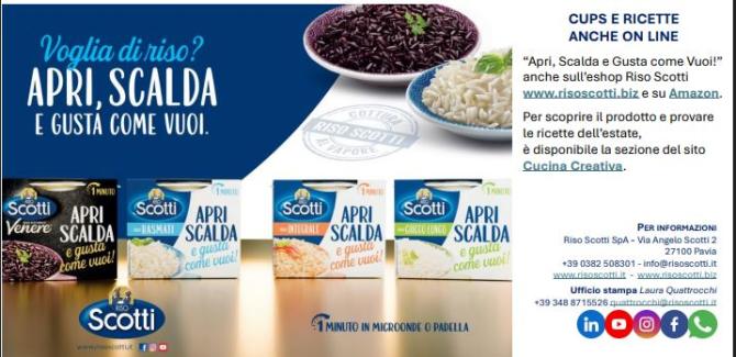 Il riso pronto diventa protagonista dell’estate con uno spot fresco e un jingle destinato a diventare un tormentone