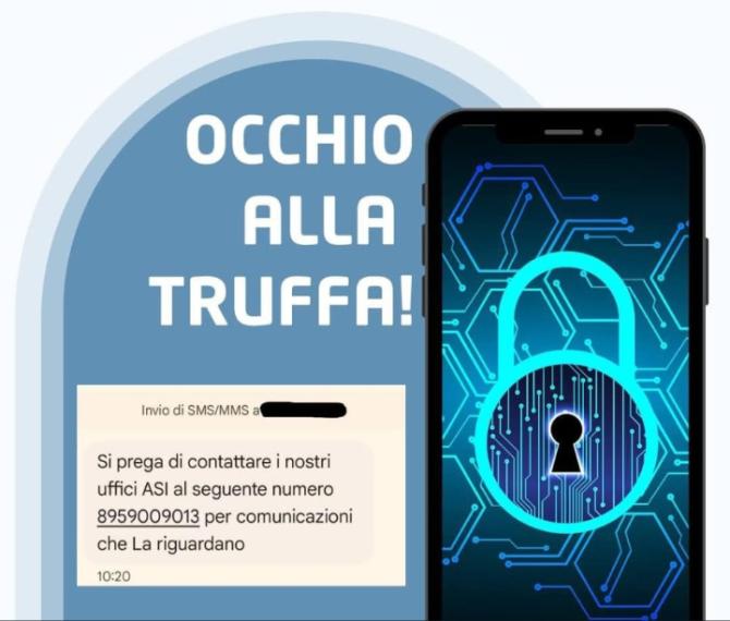 Asl Vercelli: attenzione ai messaggi truffa